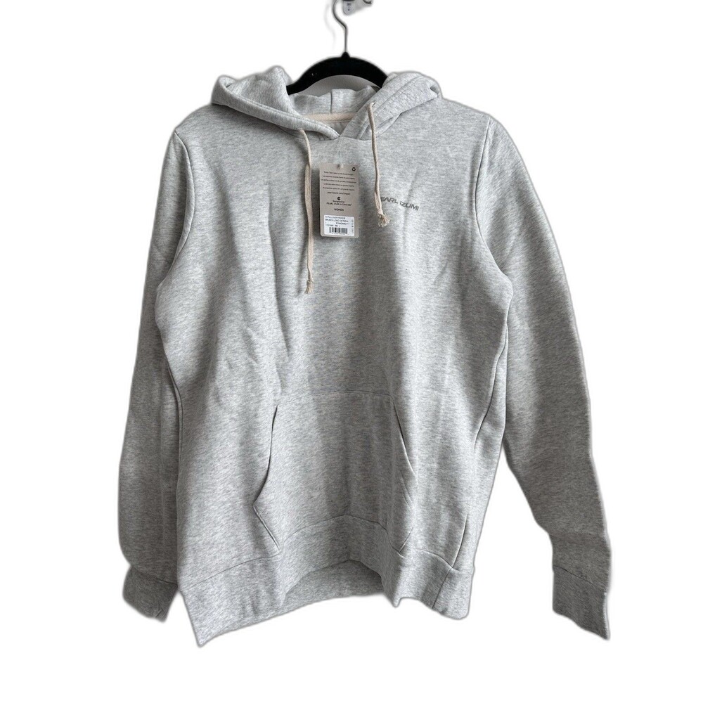 Pearl Izumi Broken Logo Hoodie Outdoors Sports Cycling Size L Women Grey